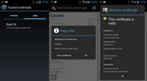 cacert app para que serve|what is cacert app android.